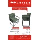 Camping Folding Chair With Arms frame Iron