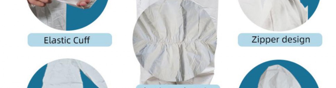 Protective suit for medical staff
